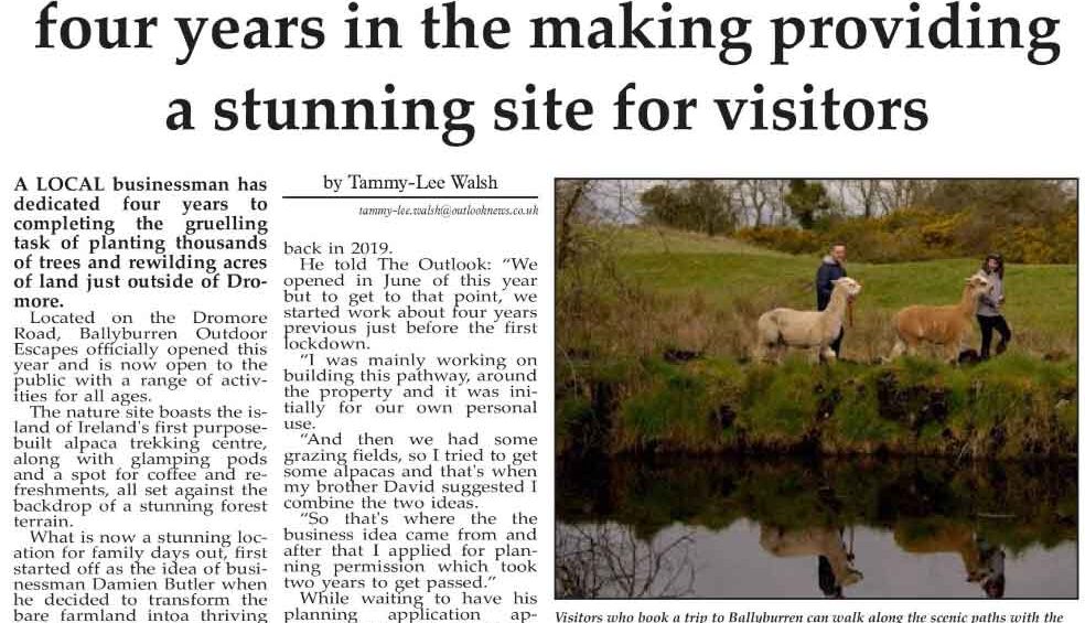 County Down Outlook Cover