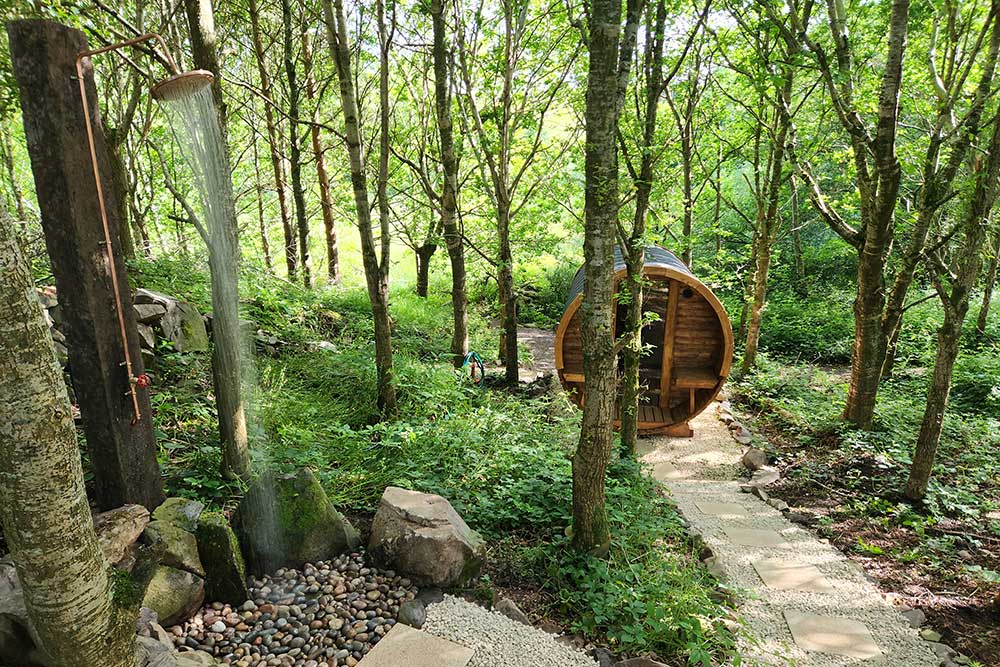 Sauna Cold Water Shower