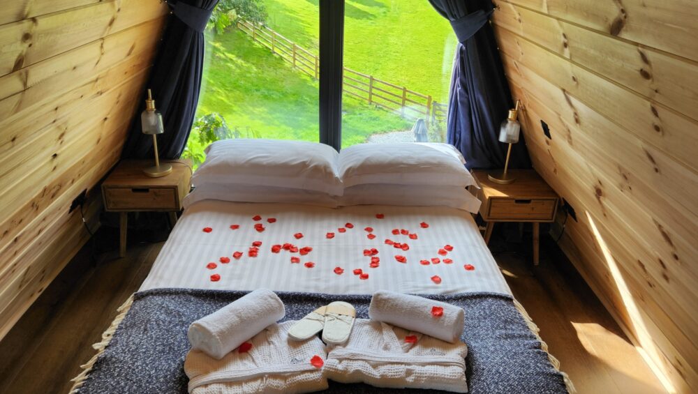 Romantic Autumn Breaks In Northern Ireland: Adults-only Luxury Lodges With Private Hot Tubs